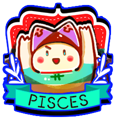 [LINEスタンプ] Pisces daily stickers for conversation