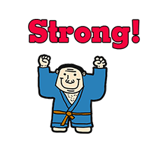 [LINEスタンプ] Healthy men