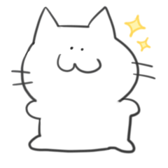 [LINEスタンプ] ぶす猫