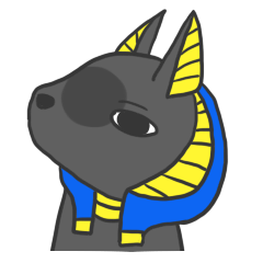[LINEスタンプ] Annoying Anubis