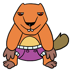 [LINEスタンプ] ラテ・ザ・マーモット