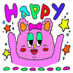 [LINEスタンプ] ふわふわもっくん