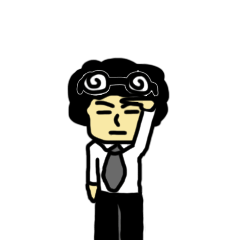 [LINEスタンプ] RollGlasses
