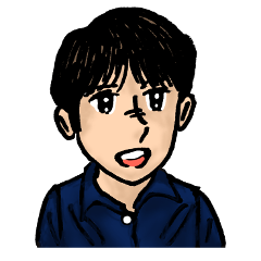 [LINEスタンプ] 昭和の漫画風キャラのテキトーな挨拶の画像（メイン）