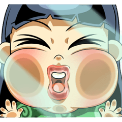 [LINEスタンプ] Lulu : Cute Behaviors