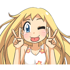 [LINEスタンプ] Lily and Marigold Full Animated Fiona