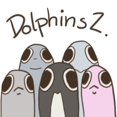 [LINEスタンプ] DolphinsZ