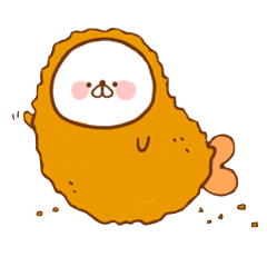 [LINEスタンプ] baby seal 'fri'