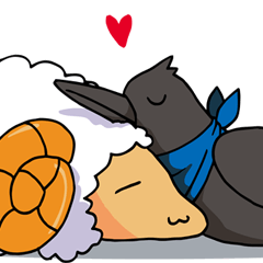 [LINEスタンプ] HONGAs with CROW brothers
