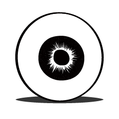 [LINEスタンプ] Eyeball's life