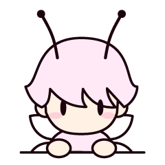 [LINEスタンプ] しょっかくちゃん