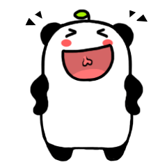 [LINEスタンプ] パンダ--パンダ02