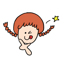 [LINEスタンプ] 女の子、ときどき動物。