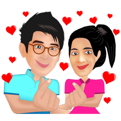 [LINEスタンプ] New parents