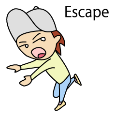 [LINEスタンプ] ネズミ帽の子供