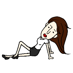 [LINEスタンプ] 働く女は美しい