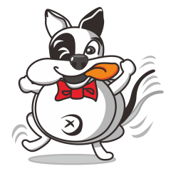 [LINEスタンプ] HOO-DUM the funny dog