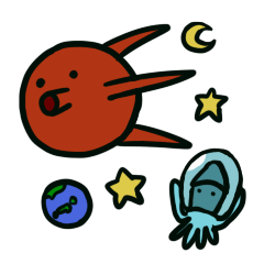 [LINEスタンプ] ナイスタコ！