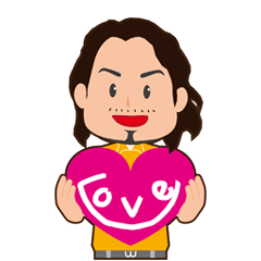 [LINEスタンプ] 底辺にLOVE