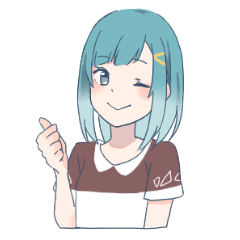 [LINEスタンプ] チョコミントちゃんとお友達