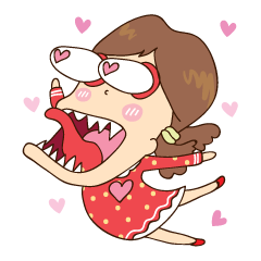 [LINEスタンプ] Dewty 