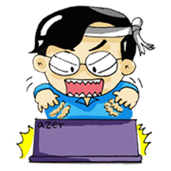 [LINEスタンプ] My busy boss 