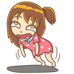 [LINEスタンプ] Anna sassy girl