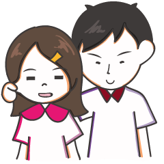 [LINEスタンプ] Speechless Couple