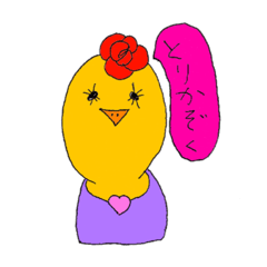 [LINEスタンプ] 鳥家族