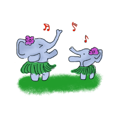 [LINEスタンプ] I'm an elephant 2