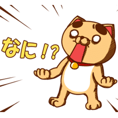 [LINEスタンプ] Fuzzy Brow Cat