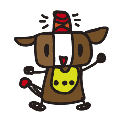 [LINEスタンプ] 見回り犬 ベルちゃん