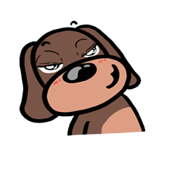 [LINEスタンプ] DOG DOG AND THE GANG