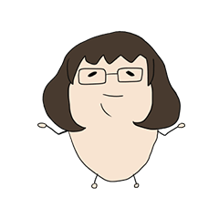 [LINEスタンプ] アゴ美ちゃんスタンプ