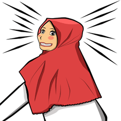 [LINEスタンプ] Ukhti Indonesia