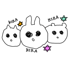 [LINEスタンプ] ぽよんぽよん☆うさぎちゃんとおともだち