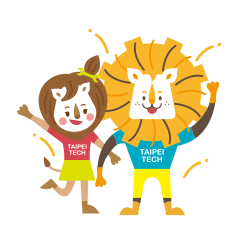 [LINEスタンプ] Taipei Tech Lion