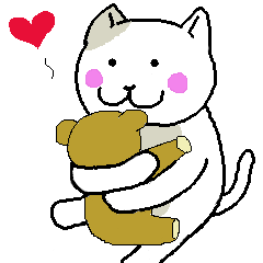 [LINEスタンプ] 子ネコのもっちー