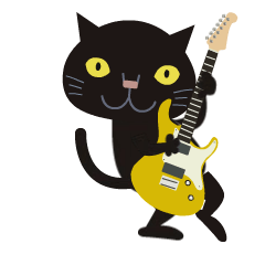 [LINEスタンプ] Rock'n'Cat 9の画像（メイン）