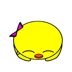 [LINEスタンプ] ピヨ子スタンプ