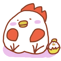 [LINEスタンプ] CHIKEN LIFE