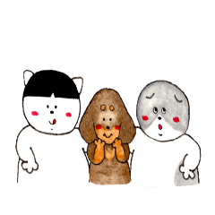 [LINEスタンプ] ぽちゃっとくりぃみぃーず