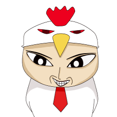 [LINEスタンプ] Chick Man 1