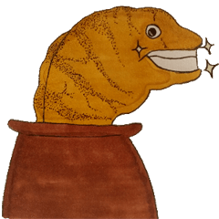 [LINEスタンプ] 壺からウツボ君