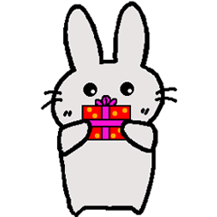 [LINEスタンプ] うーさぎ うーちゃん part2
