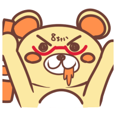[LINEスタンプ] ちゃきっくま