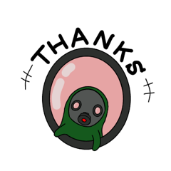 [LINEスタンプ] ガスマス君