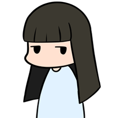 [LINEスタンプ] Nope Girl 