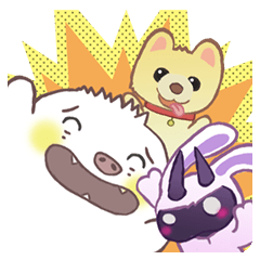 [LINEスタンプ] ビッグボーとそのなかまたち 状況ver.