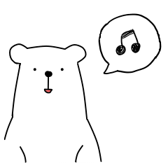 [LINEスタンプ] 吹き出しくまさん
